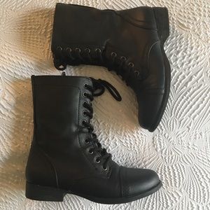 Black Combat Boots